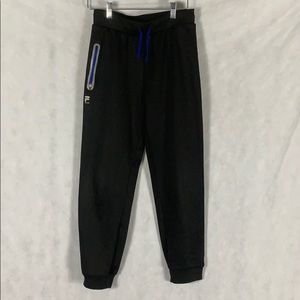 Fila Sport Black Athletic Leggings Large 14/16